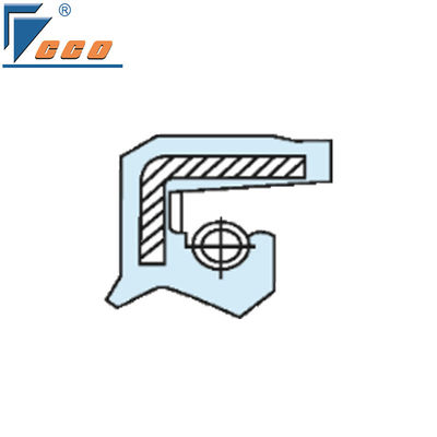 TCV Skeleton Oil Seals Machine Rotary Shaft Oil Seal per ambienti a temperatura