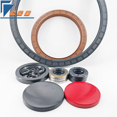 Sigilli di olio per auto a doppio labbro pozzi rotanti Sigillo di olio NBR FKM Sigillazione dello scheletro metallico